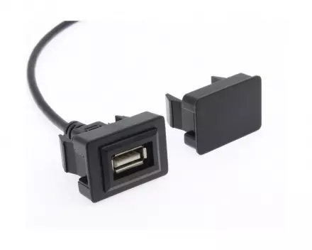 USB разъем в штатную заглушку для Toyota new, Mitsubishi 2019+