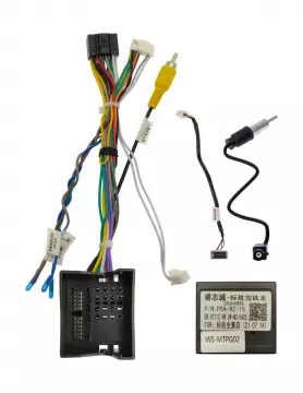 Купить Провода для андроид магнитолы в Peugeot 307 (питание, USB, CAN)