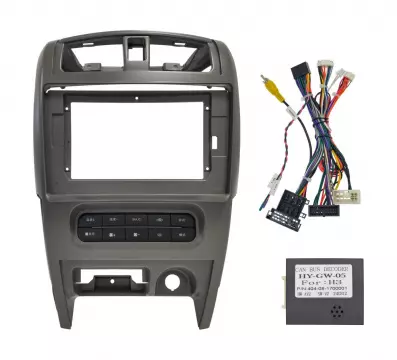 Рамка для вашего Установочный комплект для магнитол 9" в Great Wall Hover H3 10-14, Isuzu Axiom 01-04