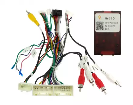 Купить Провода для андроид магнитолы в Hyundai, Kia 2010+ (питание, антенна, CAN, CAM 16 pin, AMP)