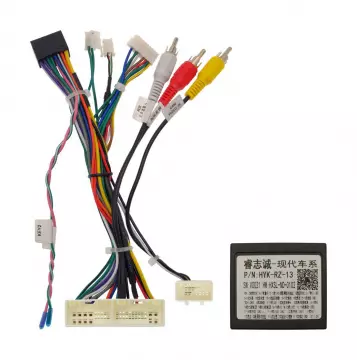 Купить Провода для андроид магнитолы в Hyundai, Kia 2010+ (питание, антенна, CAN, CAM 16 pin)
