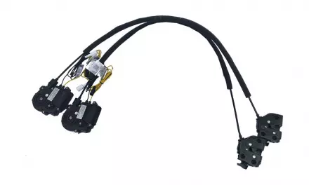 Автомобильный доводчик дверей Acura, Honda, Subaru XD003 (комплект на 2 двери)