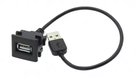 USB разъем в штатную заглушку для Toyota 2018+
